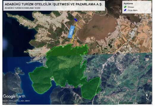 Milas Adabükü’nde 249 Odalı Turizm Tesisi İçin ÇED Süreci Başladı 3